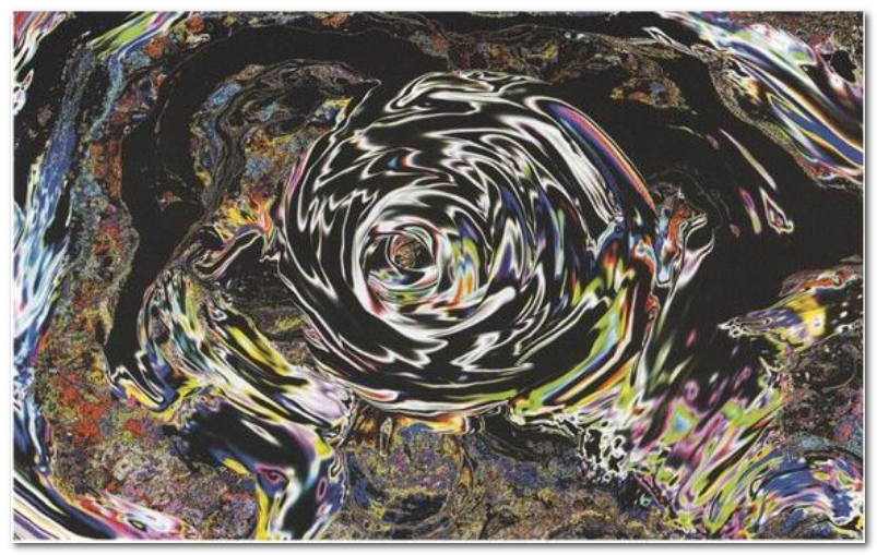 H.H.第三世多杰羌佛藝術西畫欣賞－幻色