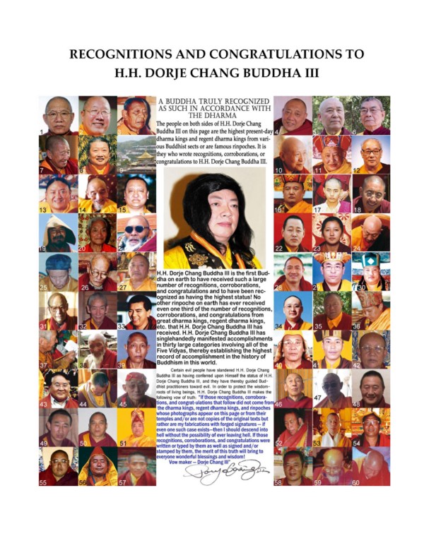 Dorje Chang Buddha  III
