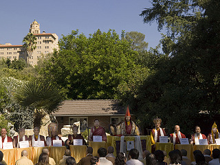 摩訶法王升座  佛教大德群聚  公平採砂落位