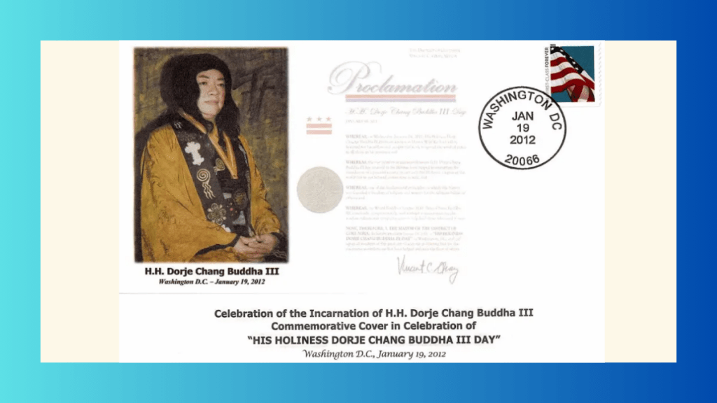 「第三世多杰羌佛日」表佛陀正法在世間